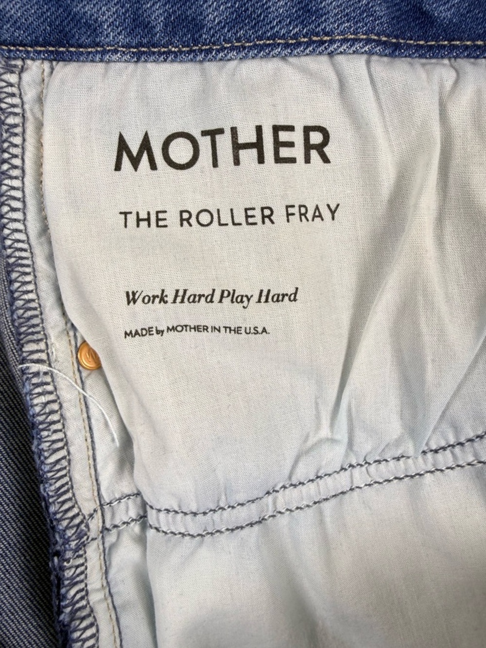 MOTHER Women’s The Roller Fray HR Wide Leg Jeans, Size: 32 - Picture 11 of 12